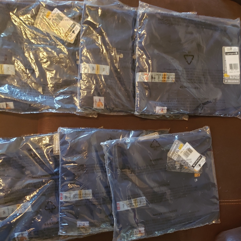 Carhartt FR shirts 4XL long and short sleeve